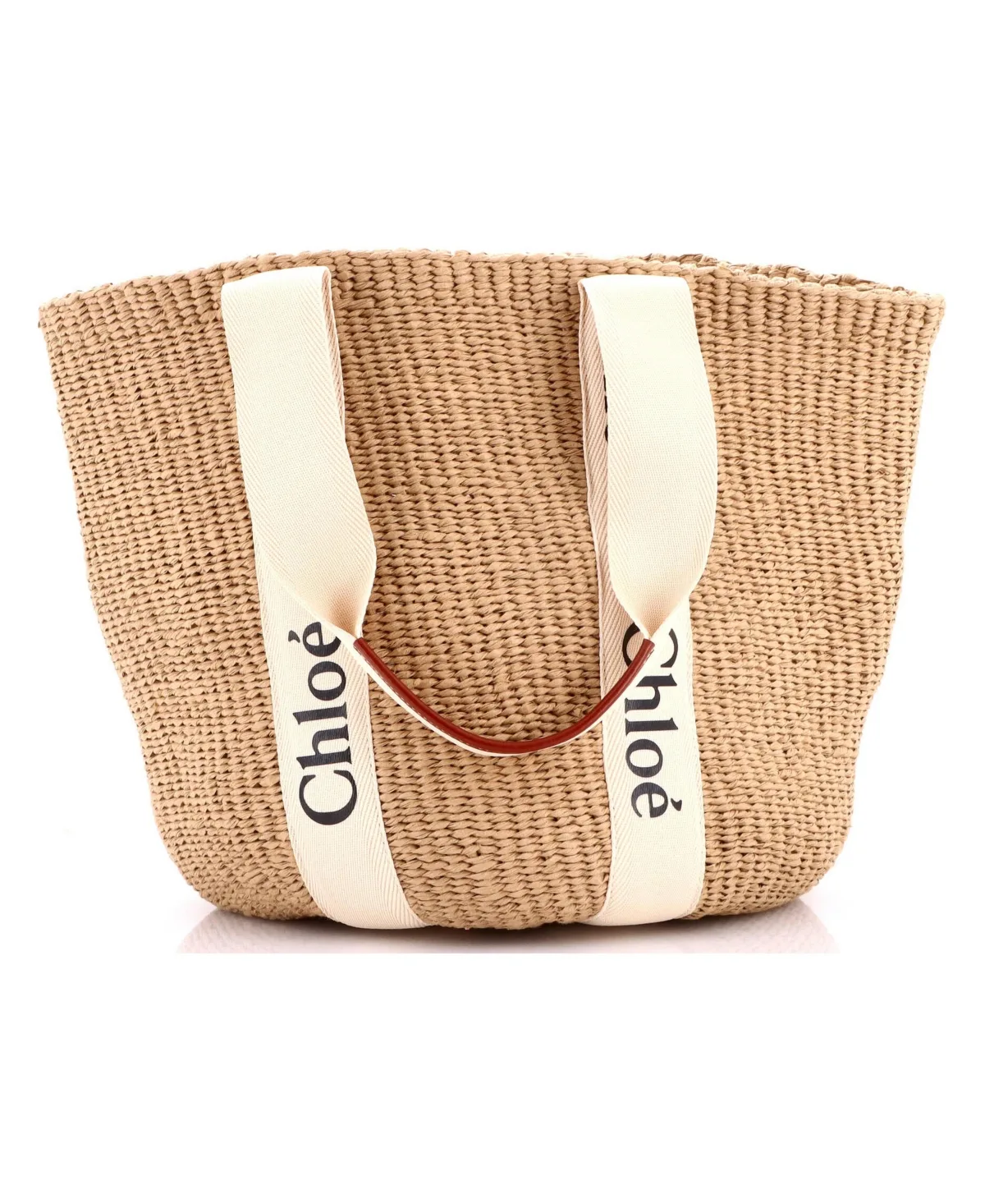 Pre-Owned Chloe Large x Mifuko Woody Tote Raffia by Chloé