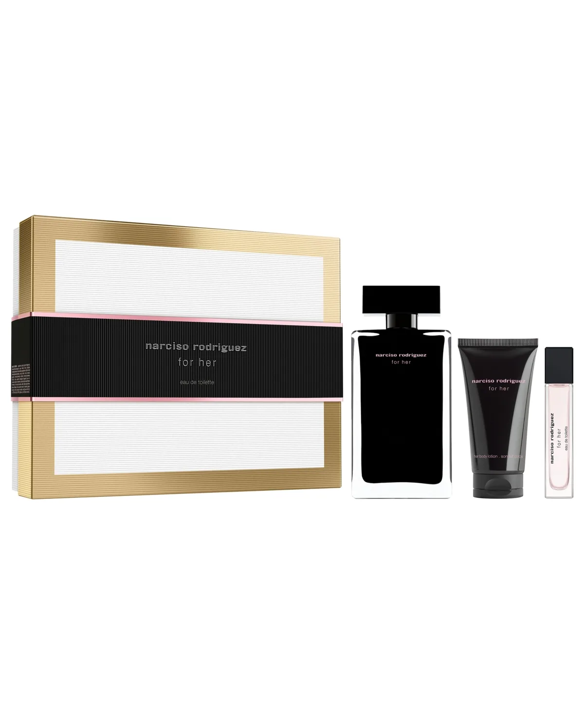 Narciso Rodriguez 3-Piece for Her Eau De Toilette Gift Set by Narciso Rodriguez