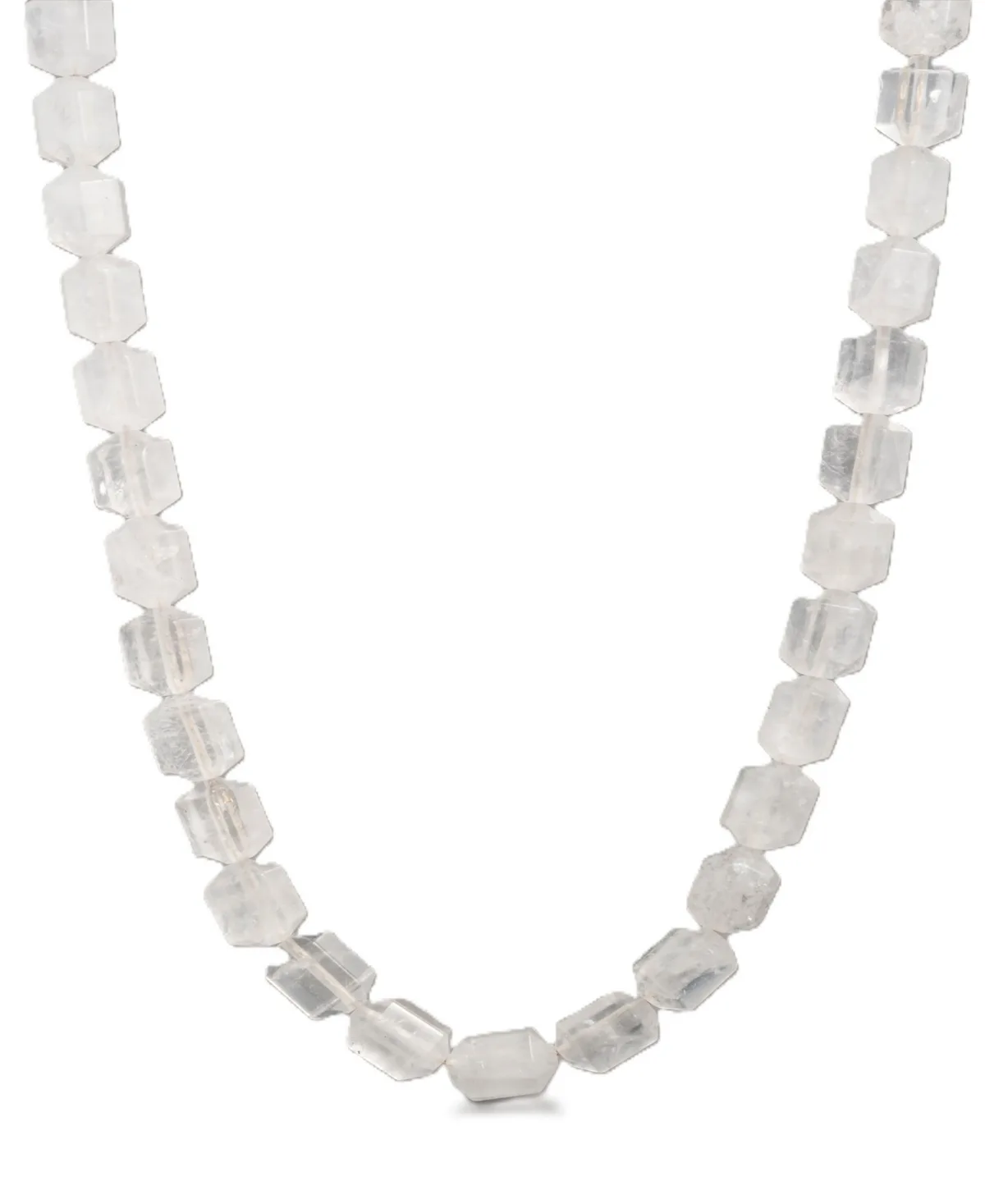 Gold-Plated Quartz Crystal Collar Necklace by Donna Karan New York