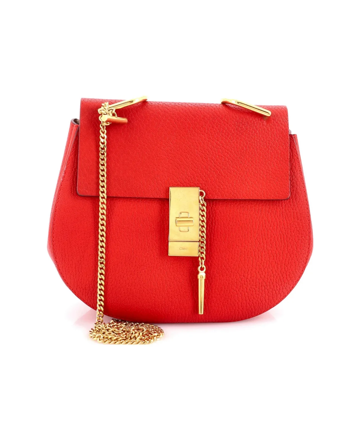 Pre-Owned Chloe Small Drew Crossbody Bag Leather by Chloé