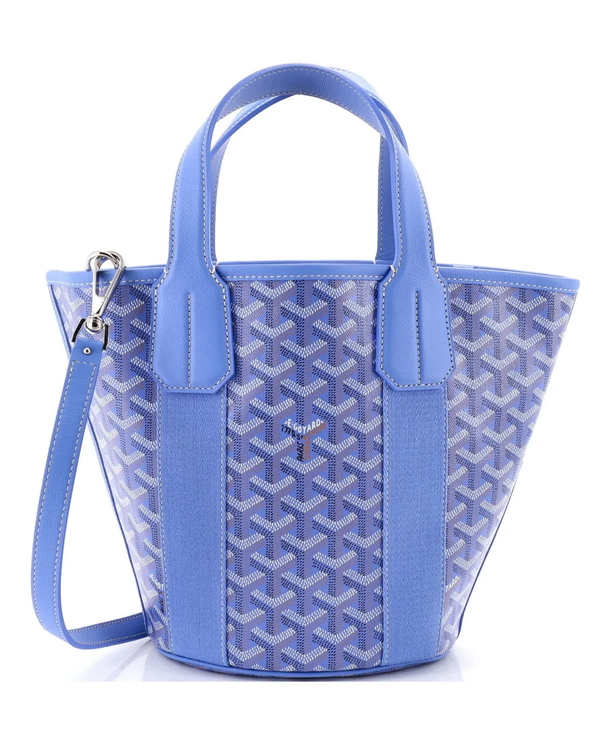 Pre-Owned Goyard PM Belharra Tote Coated Canvas by Pre Owned Goyard
