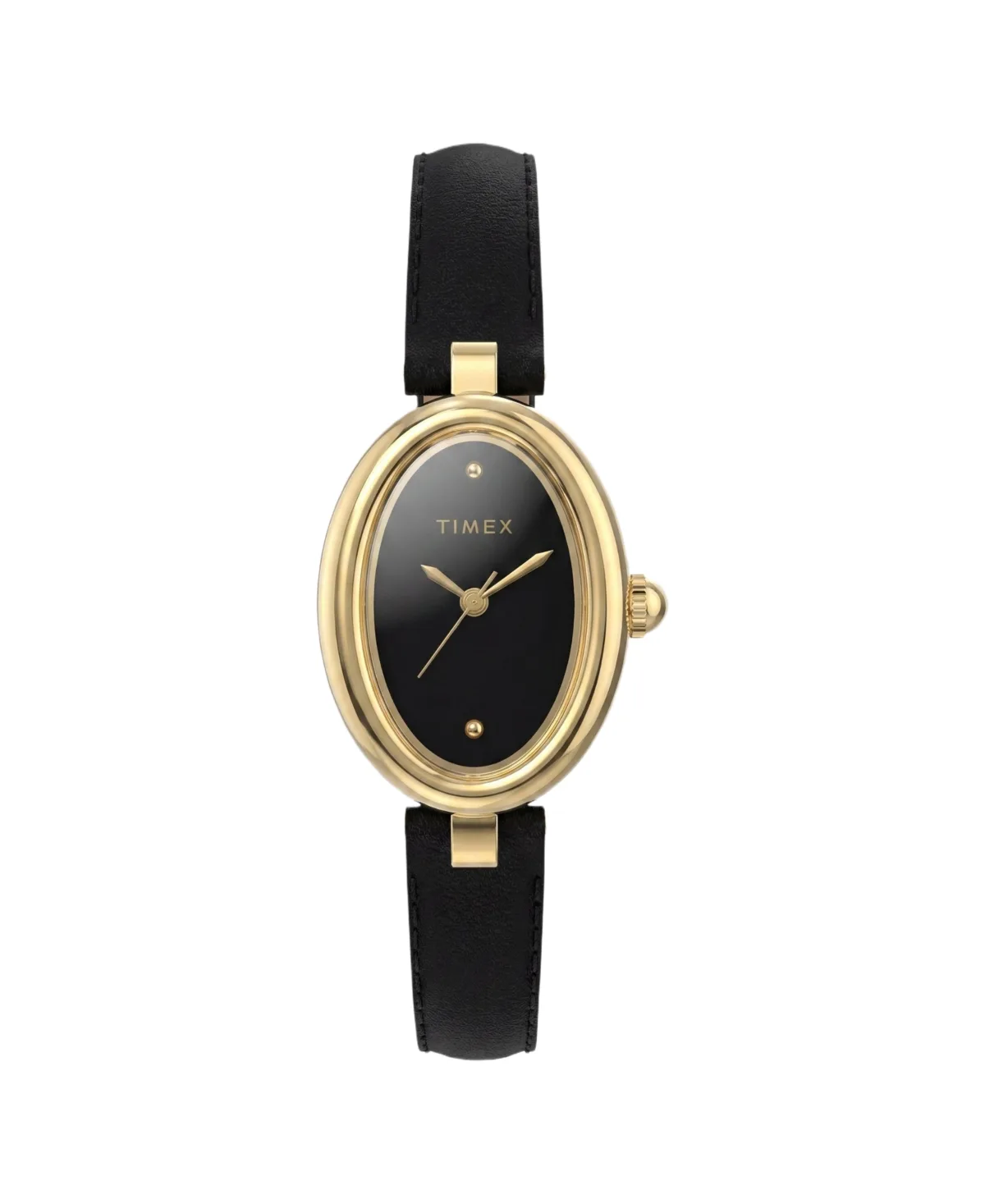 Quartz Cavatina Analog Leather Watch 22mm