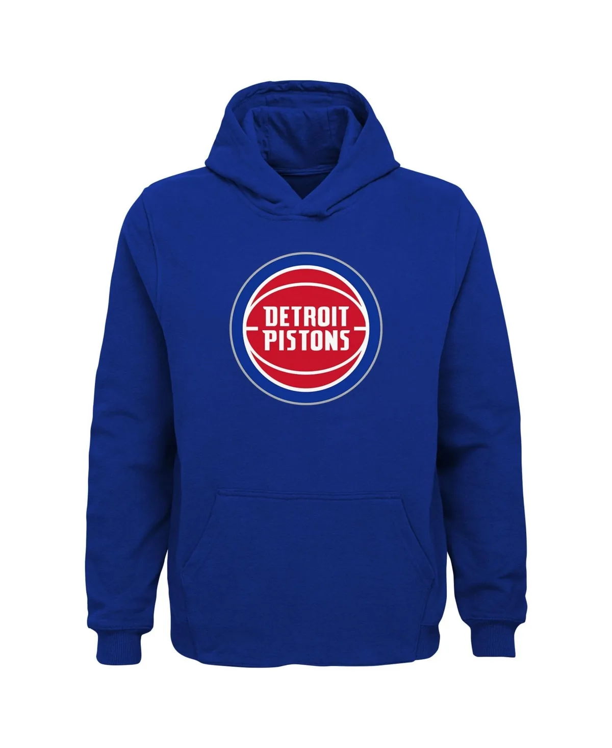Detroit Pistons Primary Logo Pullover Hoodie by Outerstuff