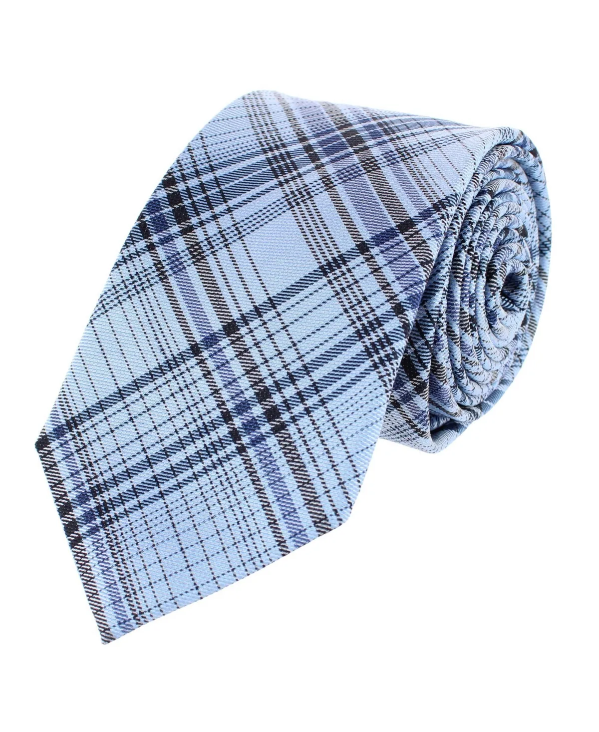 Leander Multi Striped Business Wool Blend Necktie