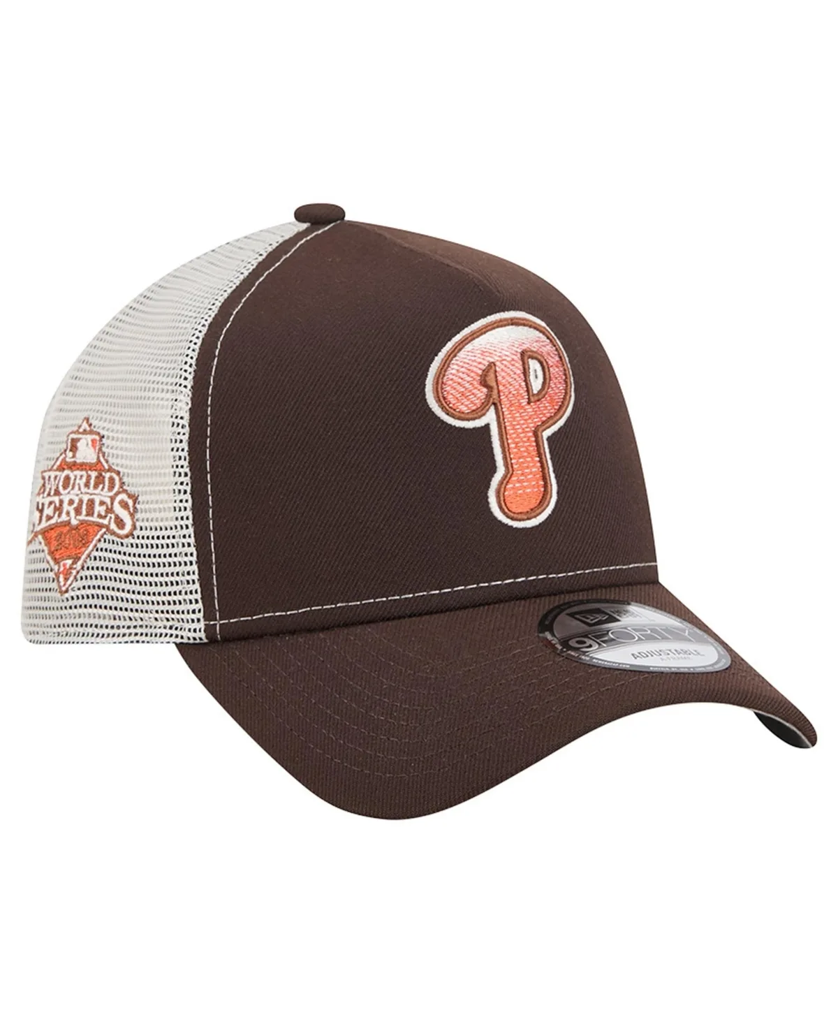 Philadelphia Phillies Pumpkin Spice 9FORTY A-Frame Adjustable Trucker Hat