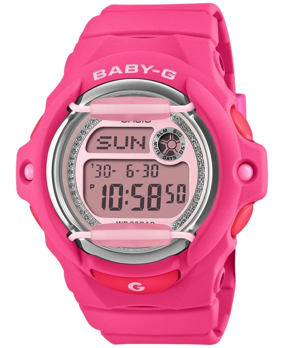 Japanese Quartz Baby-G Shock-Resistant Resin Watch 42.6mm by G-Shock