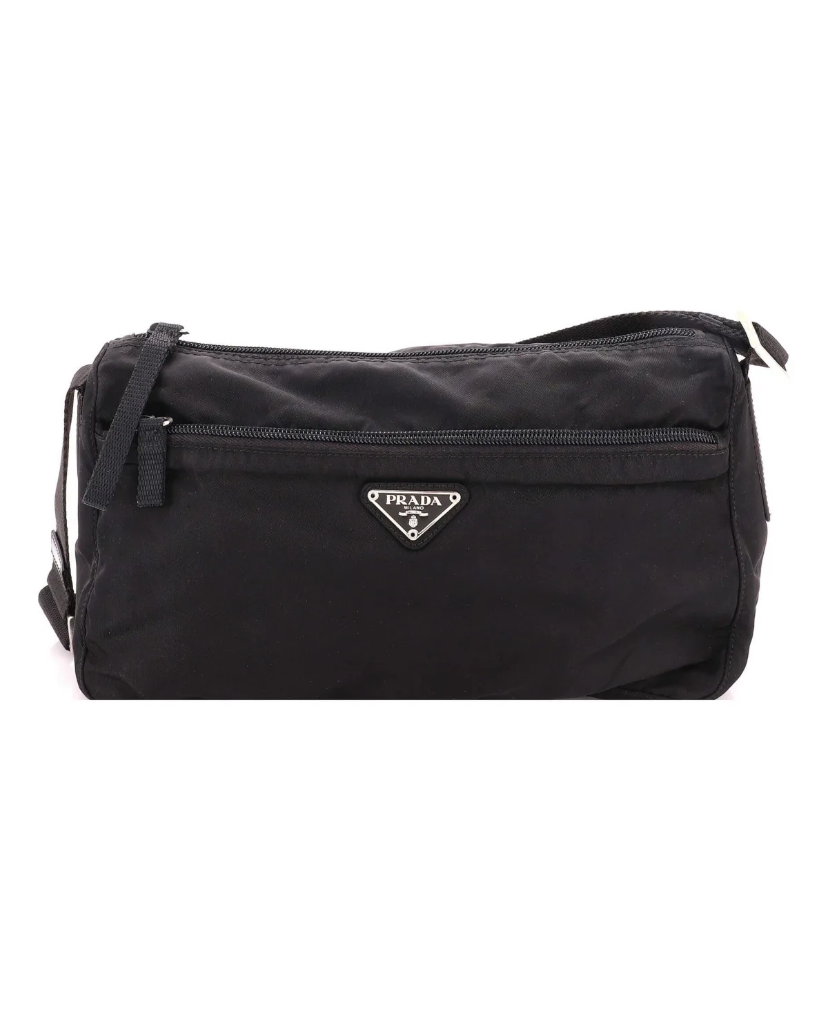 Pre-Owned Large Front Pocket Camera Bag Tessuto by Prada