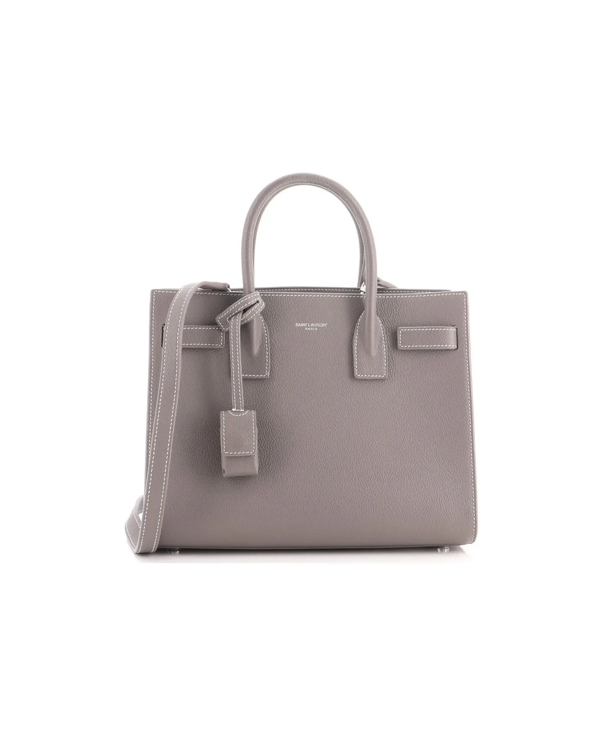 Pre-Owned Baby Sac De Jour Nm Bag Leather by Saint Laurent