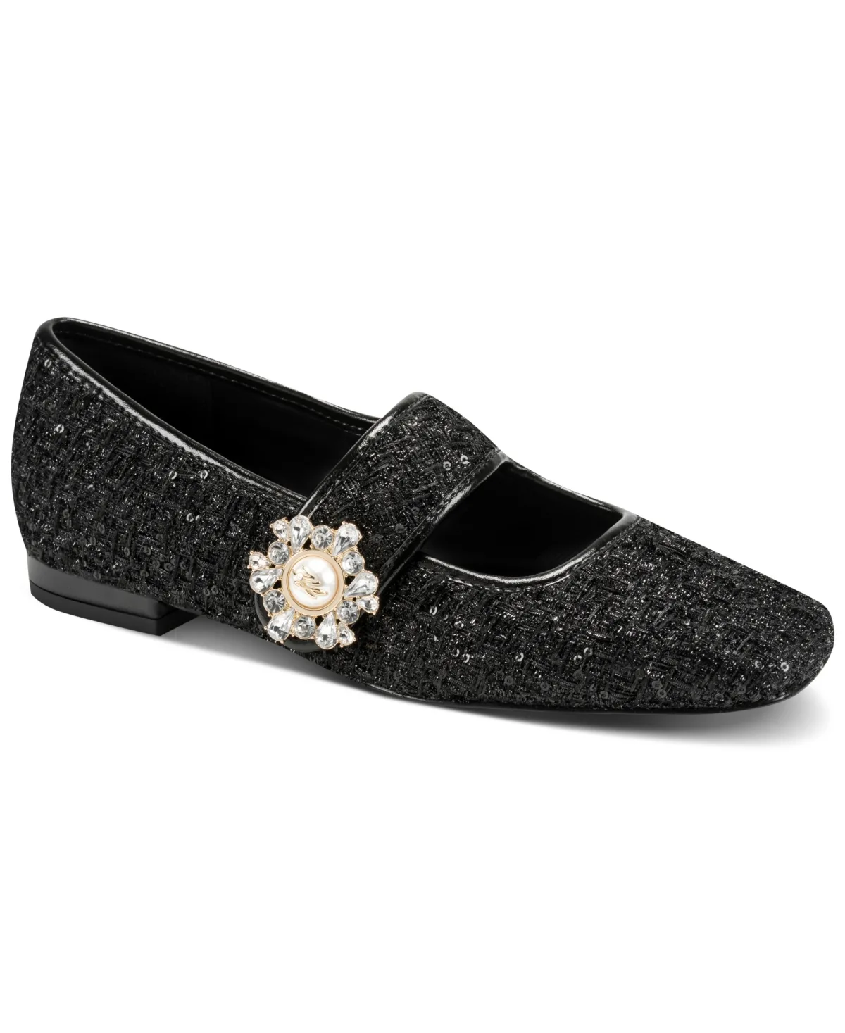 Mary Jane Flats - Embellished by Karl Lagerfeld