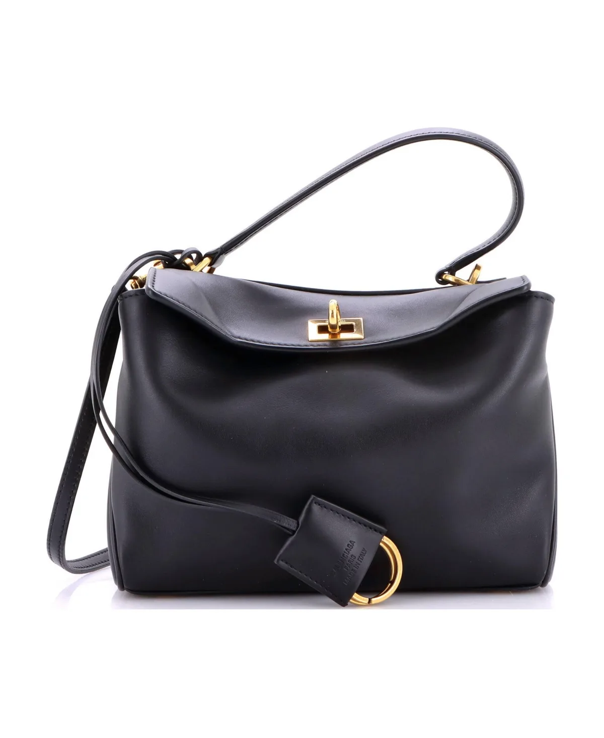Pre-Owned Balenciaga Mini Rodeo Shoulder Bag Leather by Balenciaga