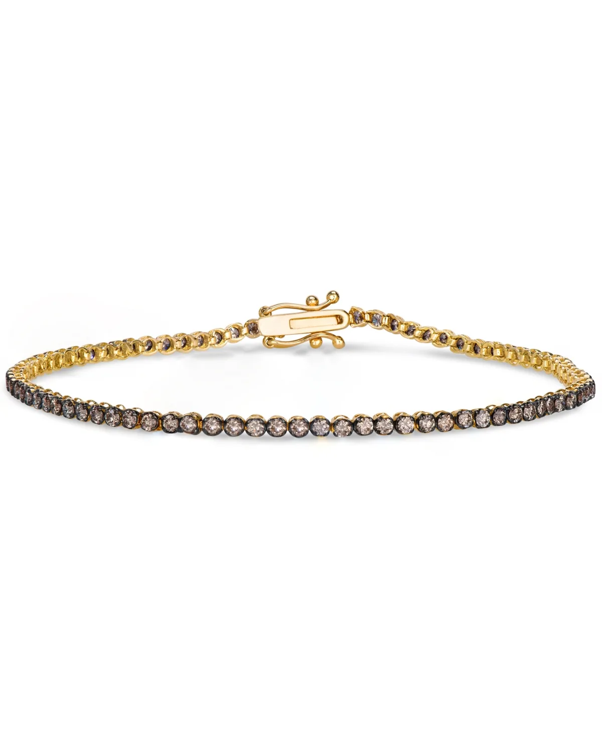 Le Vian Honey Gold Diamond Tennis Bracelet (1.50 ct. t.w.) in 14k Yellow Gold