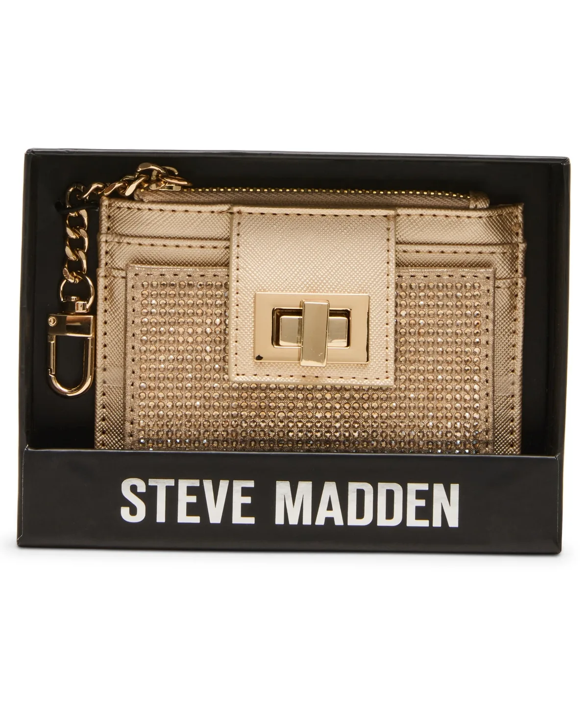 Steve Madden Blynda-G Mini Rhinestone Card Case by Steve Madden
