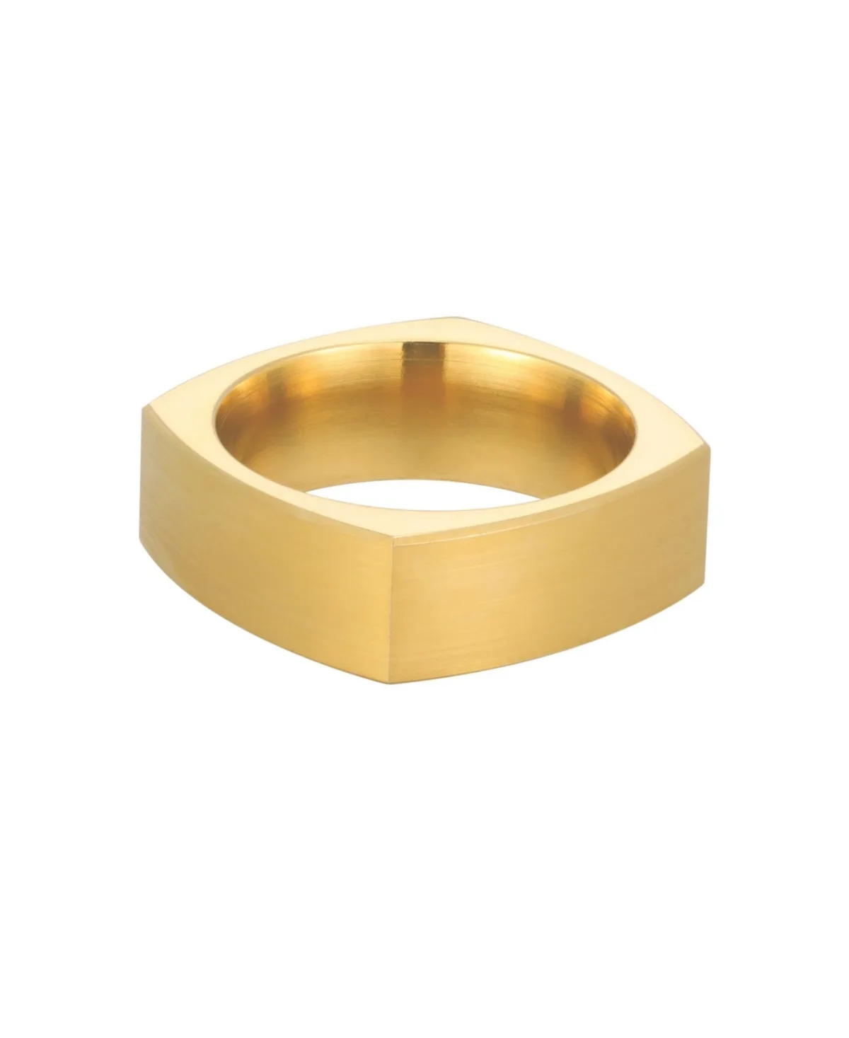 Adornia Edge Band Statement Ring by Adornia