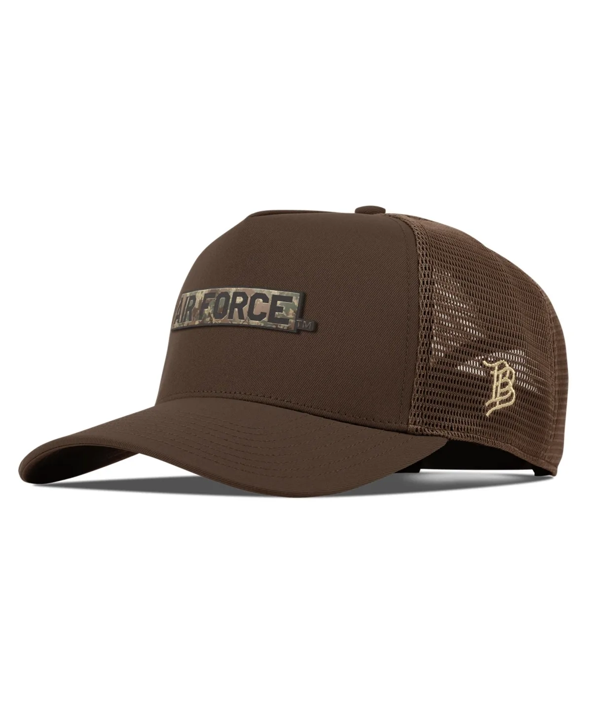 Air Force Falcons Timber Camo Trucker Adjustable Hat by Branded Bills