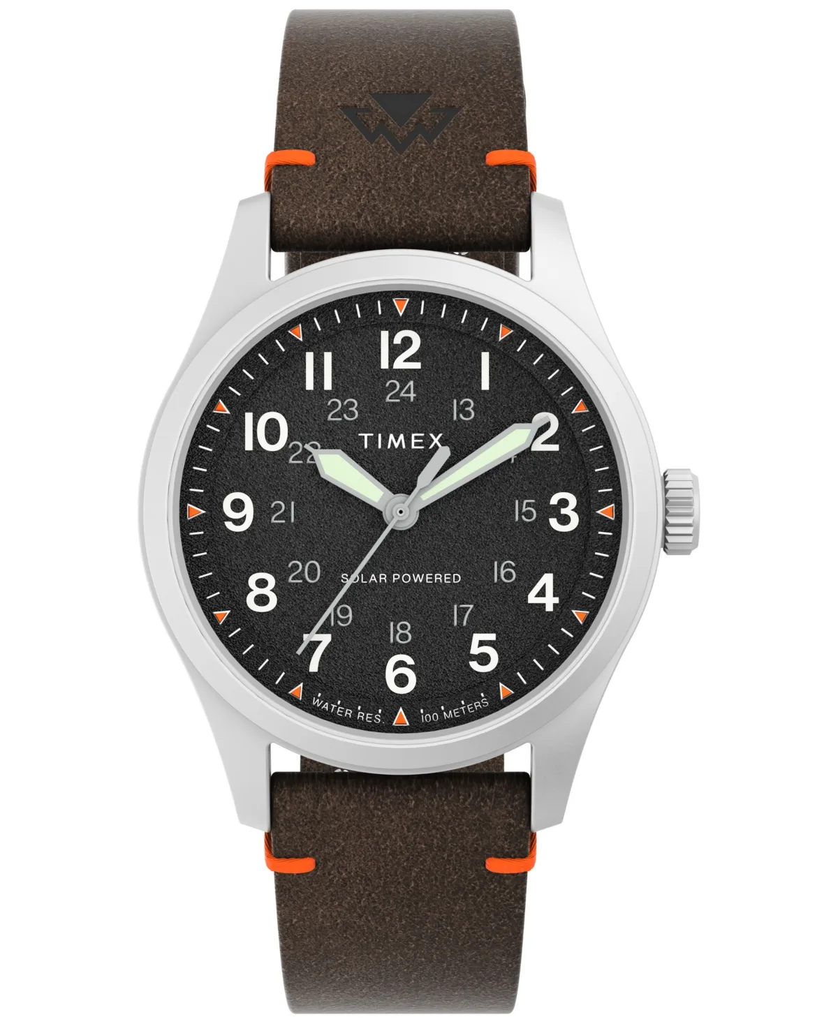 Expedition Field Solar Leather Watch 36mm