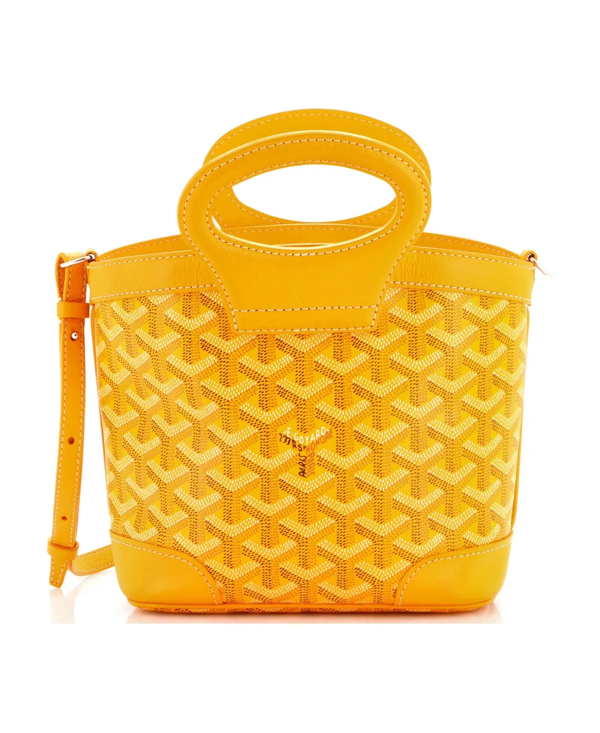 Pre-Owned Mini Beluga Bag Coated Canvas by Pre Owned Goyard