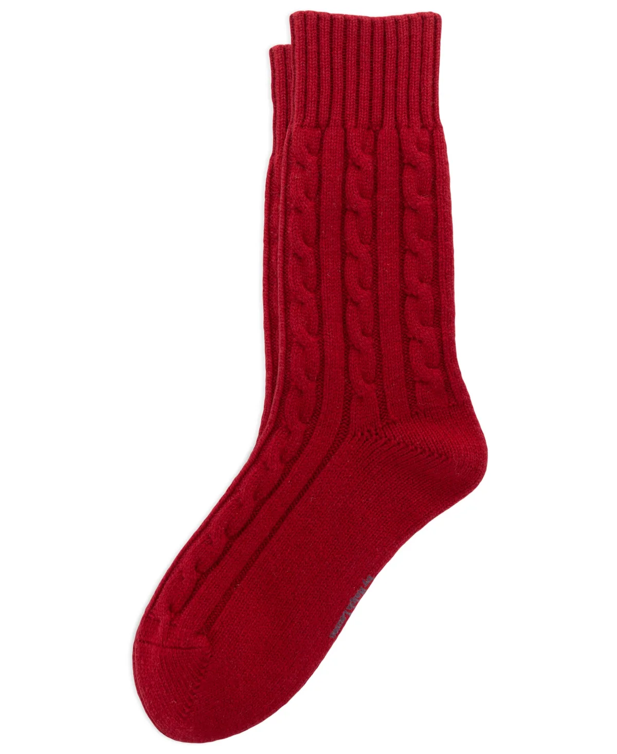 Cable-Knit Wool-Cashmere Blend Crew Socks by Polo Ralph Lauren