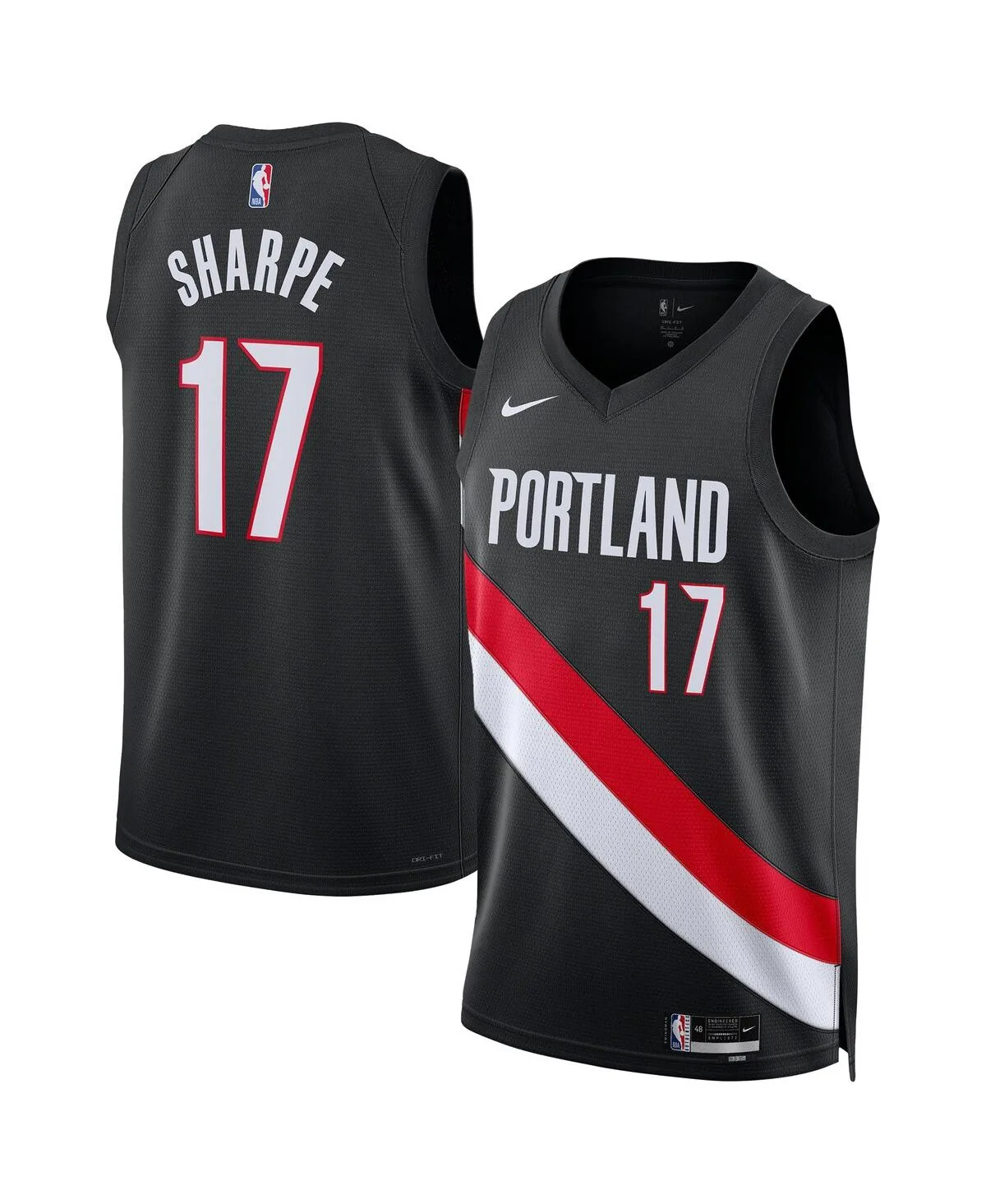 Shaedon Sharpe Portland Trail Blazers Swingman Jersey - Icon Edition by Nike