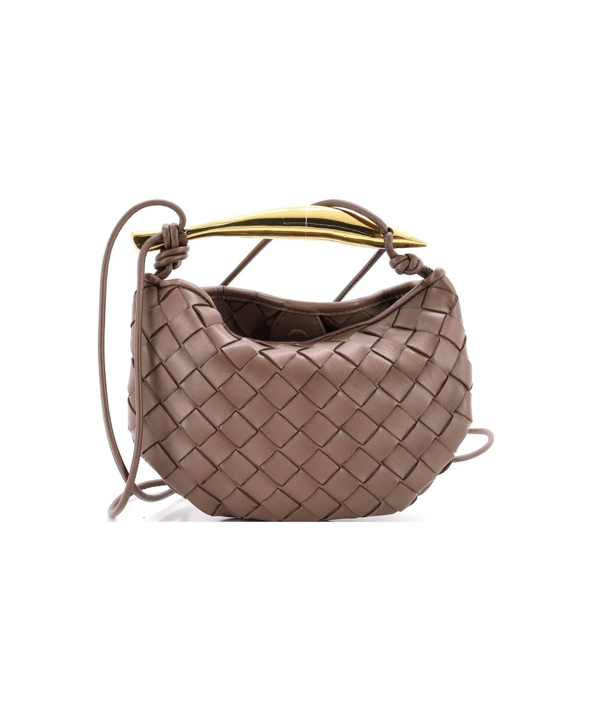 Pre-Owned Bottega Veneta Mini Sardine Top Handle Bag Intrecciato Nappa by Bottega Veneta