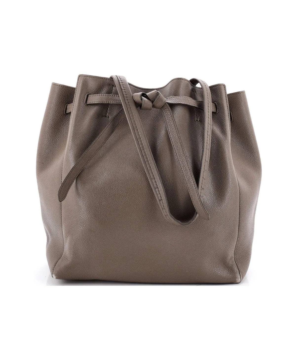 Pre-Owned Celine Medium Phantom Tie Cabas Tote Leather by Celine
