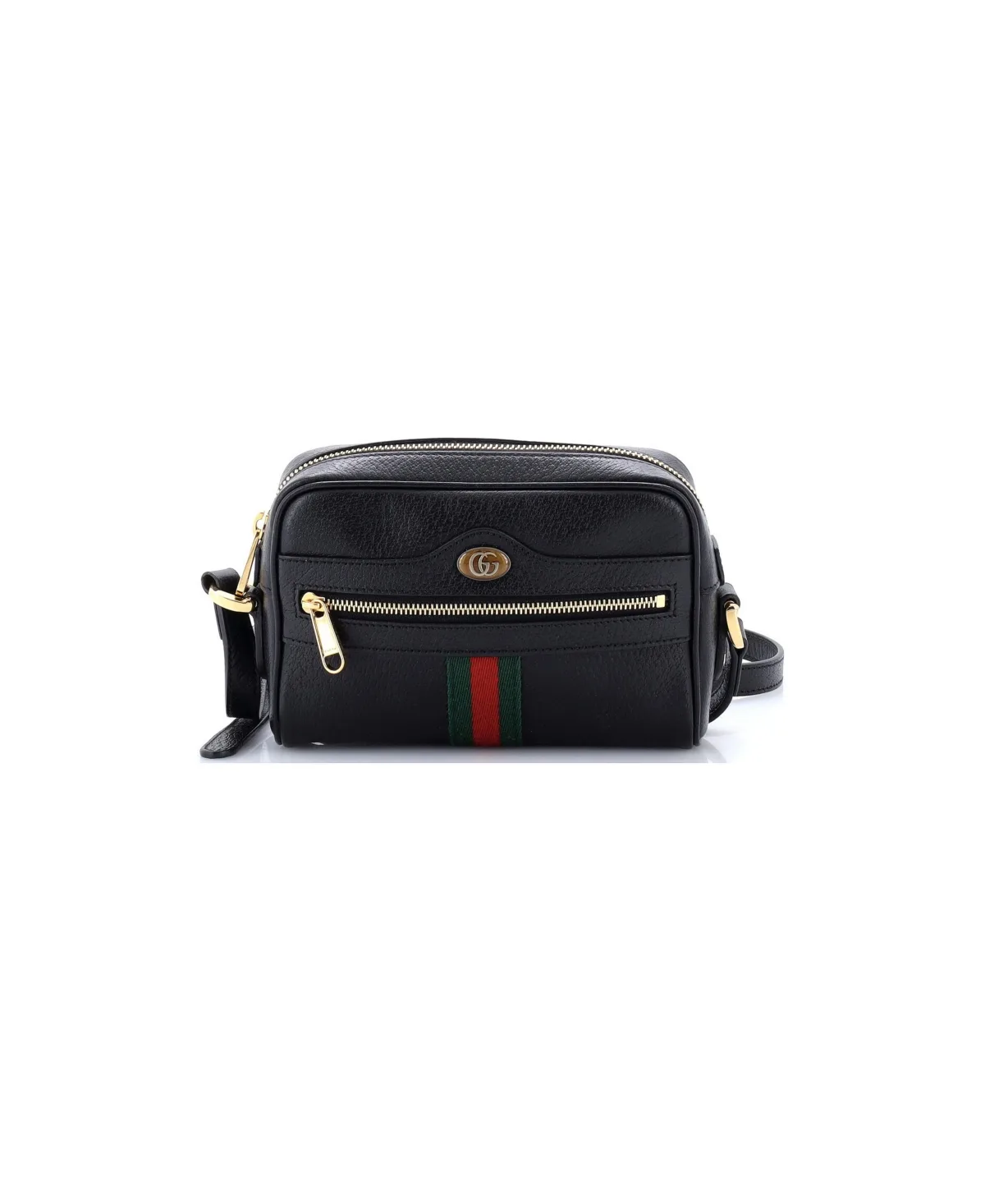 Pre-Owned Gucci Mini Ophidia Shoulder Bag Leather by Gucci