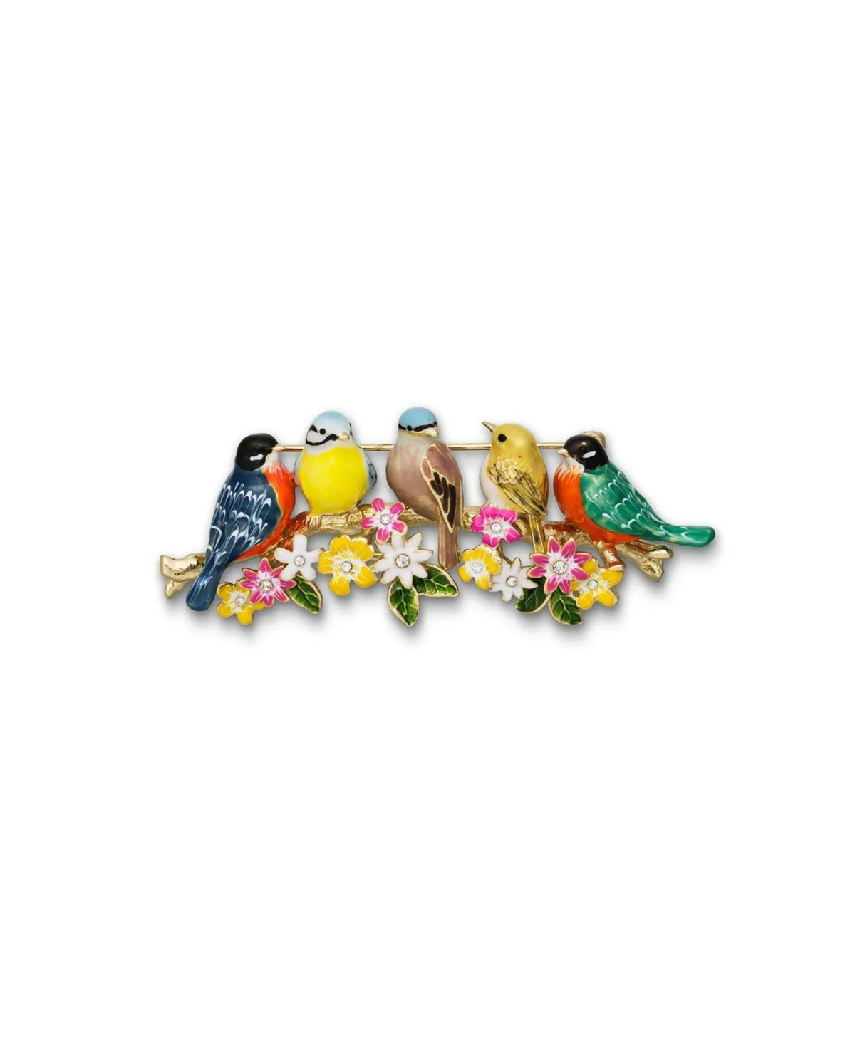 Songbird Serenade Brooch by Bill Skinner Studio