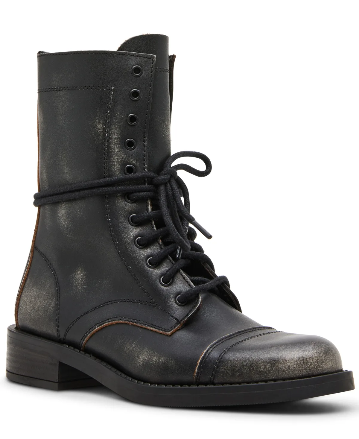 Yukon Lace-Up Combat Booties by Steve Madden