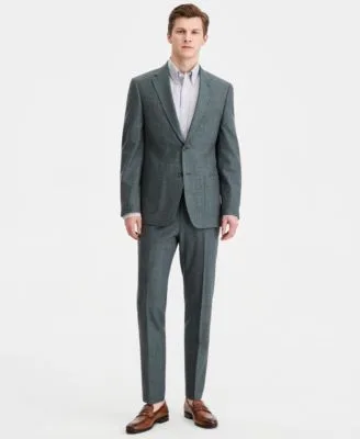 Modern Fit Wool Silk Linen Suit Separates