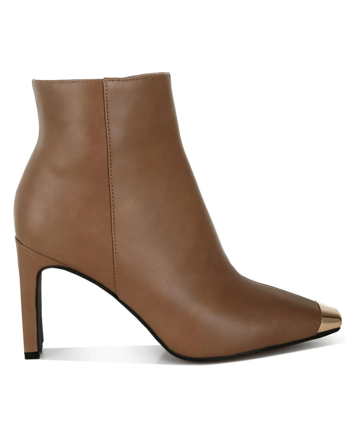 Orca Metallic Cap Toe Faux Leather Boots