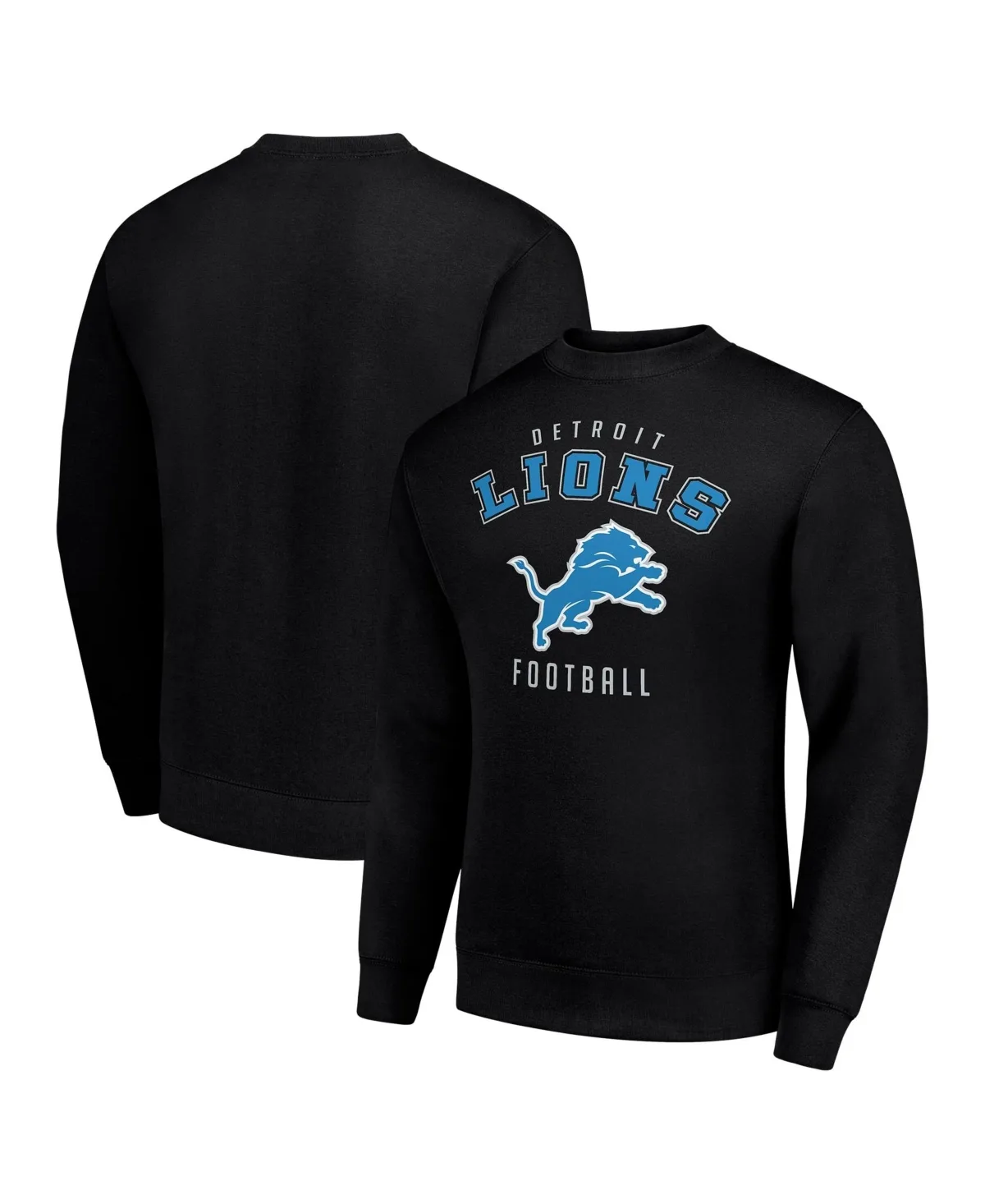Detroit Lions Team Logo Pullover Sweatshirt