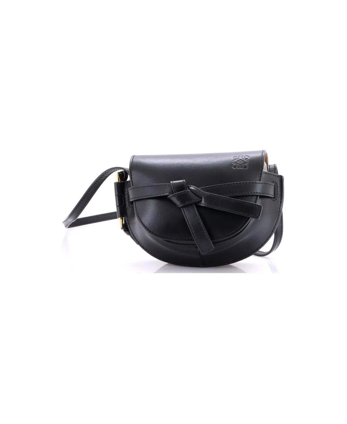 Pre-Owned Loewe Mini Gate Shoulder Bag Leather by LOEWE