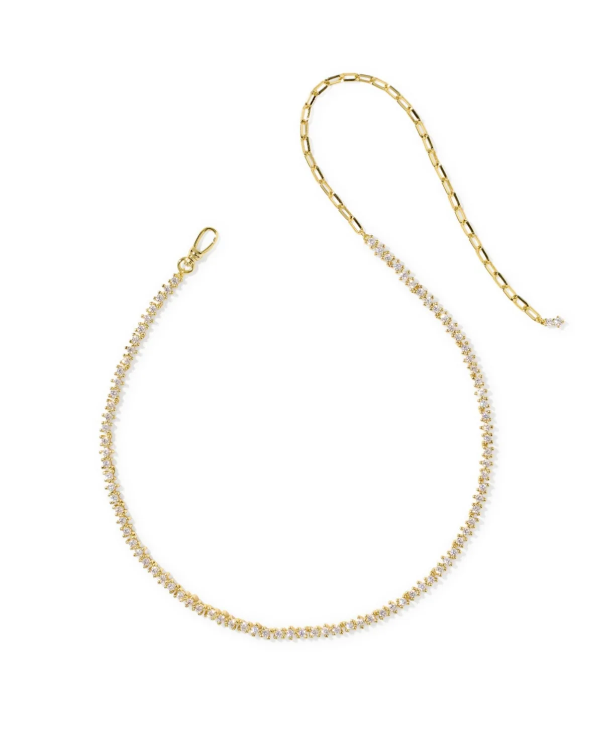 Cubic Zirconia Tennis Necklace by Kendra Scott
