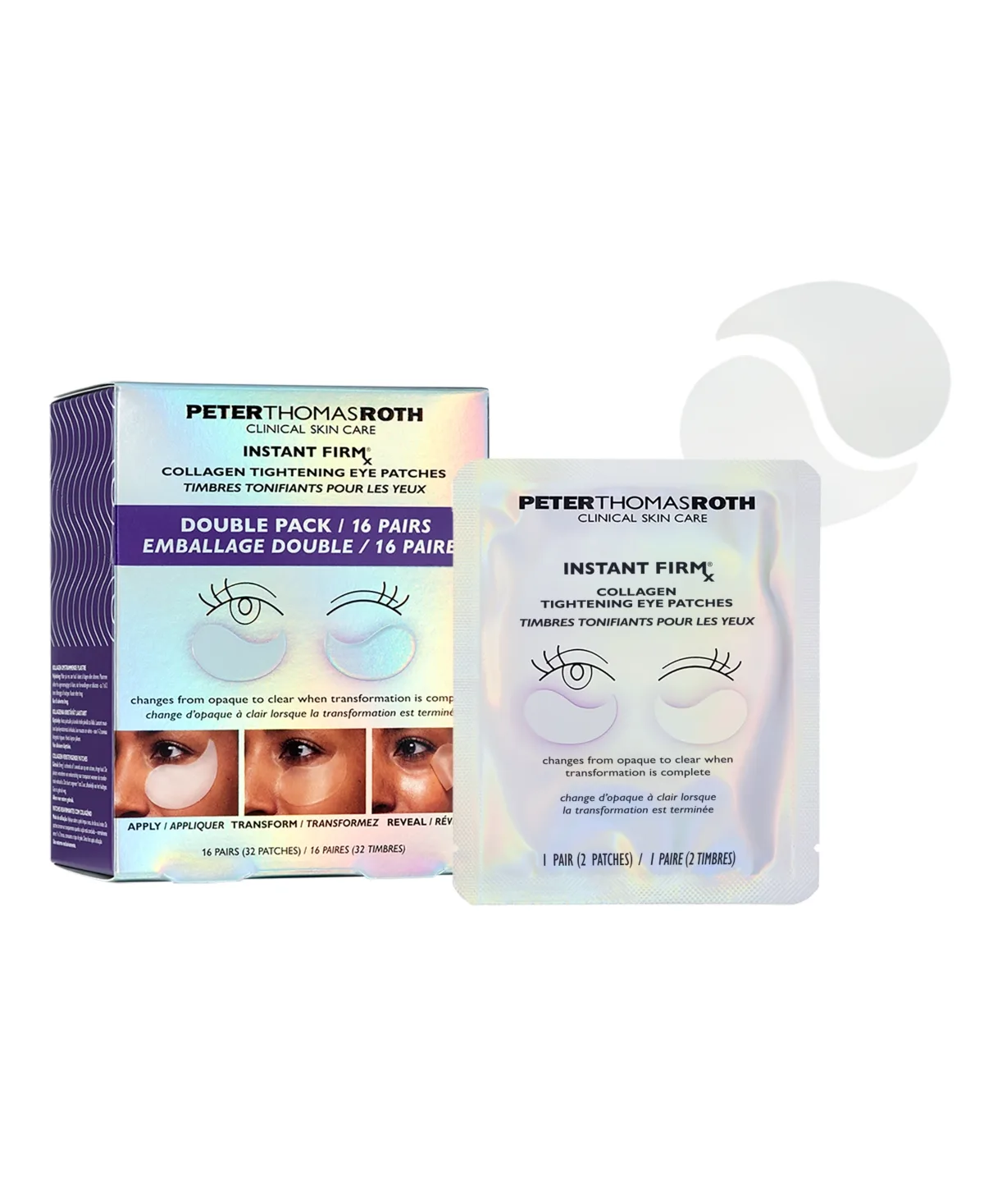 Full-Size Instant FIRMx Collagen Tightening Eye Patches by Peter Thomas Roth