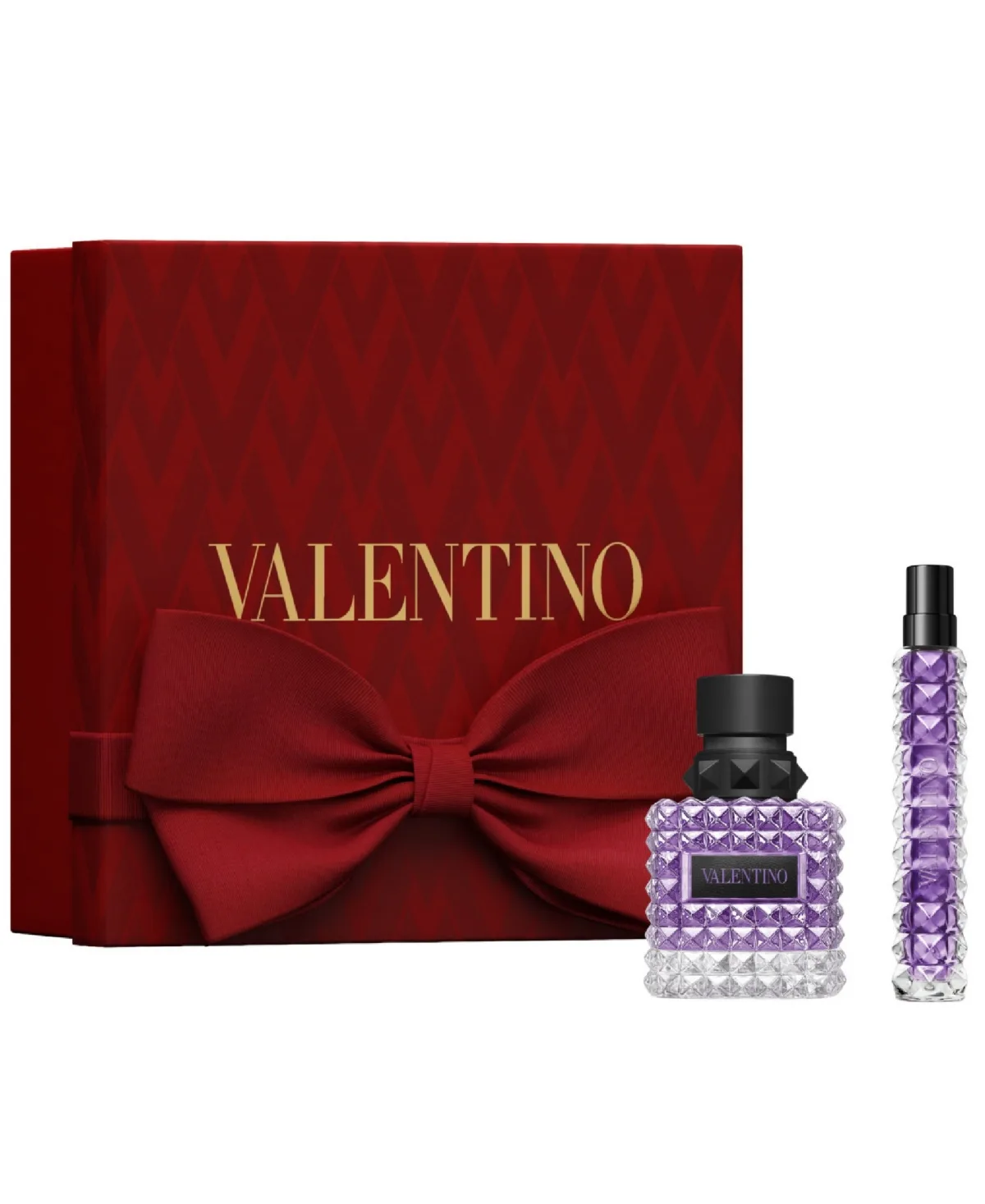 2-Piece Donna Born in Roma Purple Melancholia Eau De Parfum Gift Set by Valentino