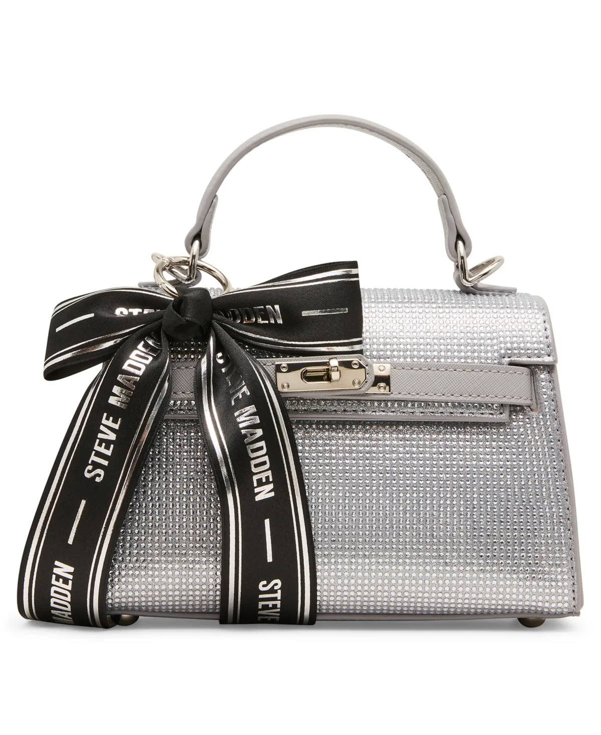 Signifi Faux Leather Crossbody Bow Satchel