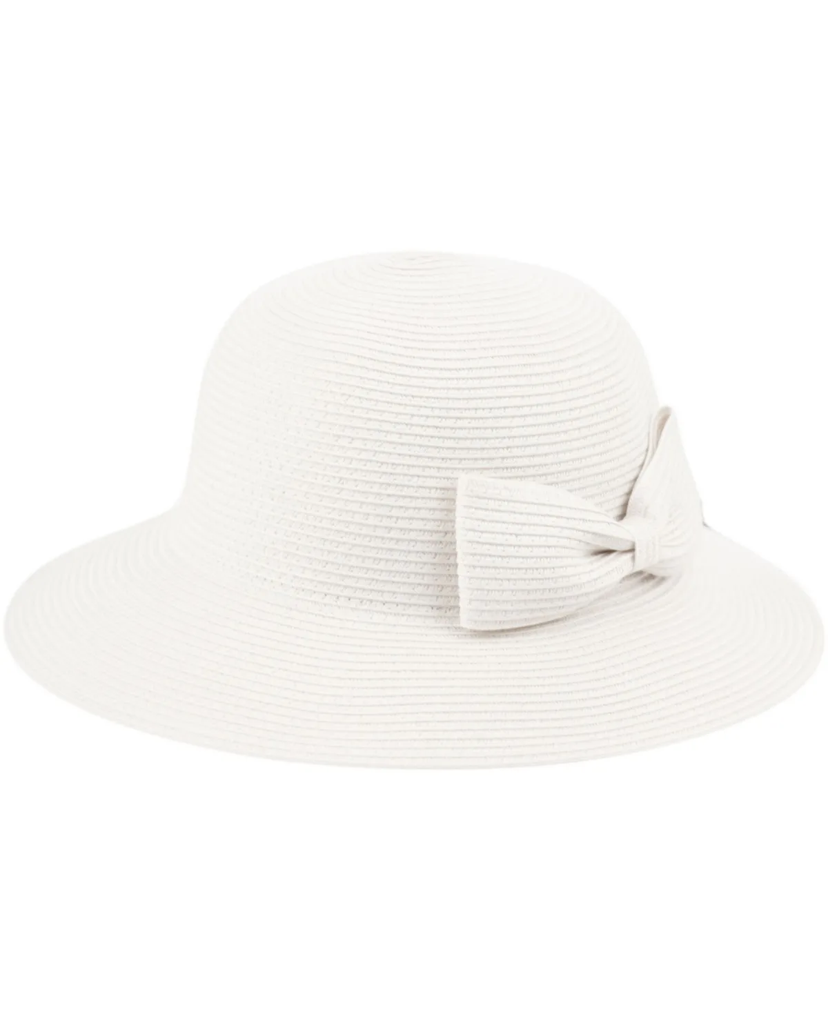 Angela & William Poly Braid Bucket Sun Hat with Ribbon by Epoch Hats Company