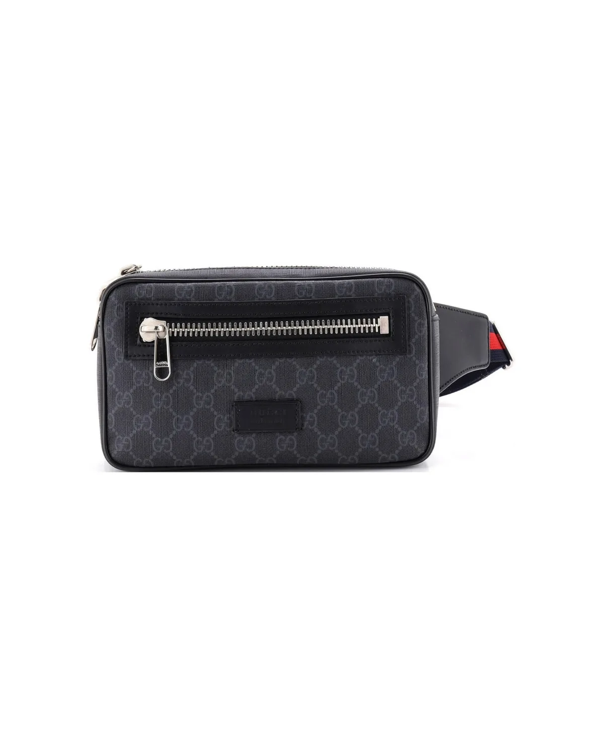 Pre-Owned Gucci Small Soft Zip Belt Bag Gg Coated Canvas by Gucci