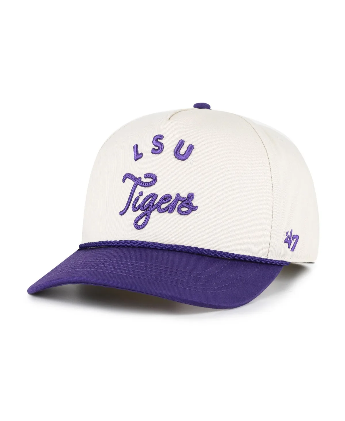 LSU Tigers Rope Script Hitch Adjustable Hat