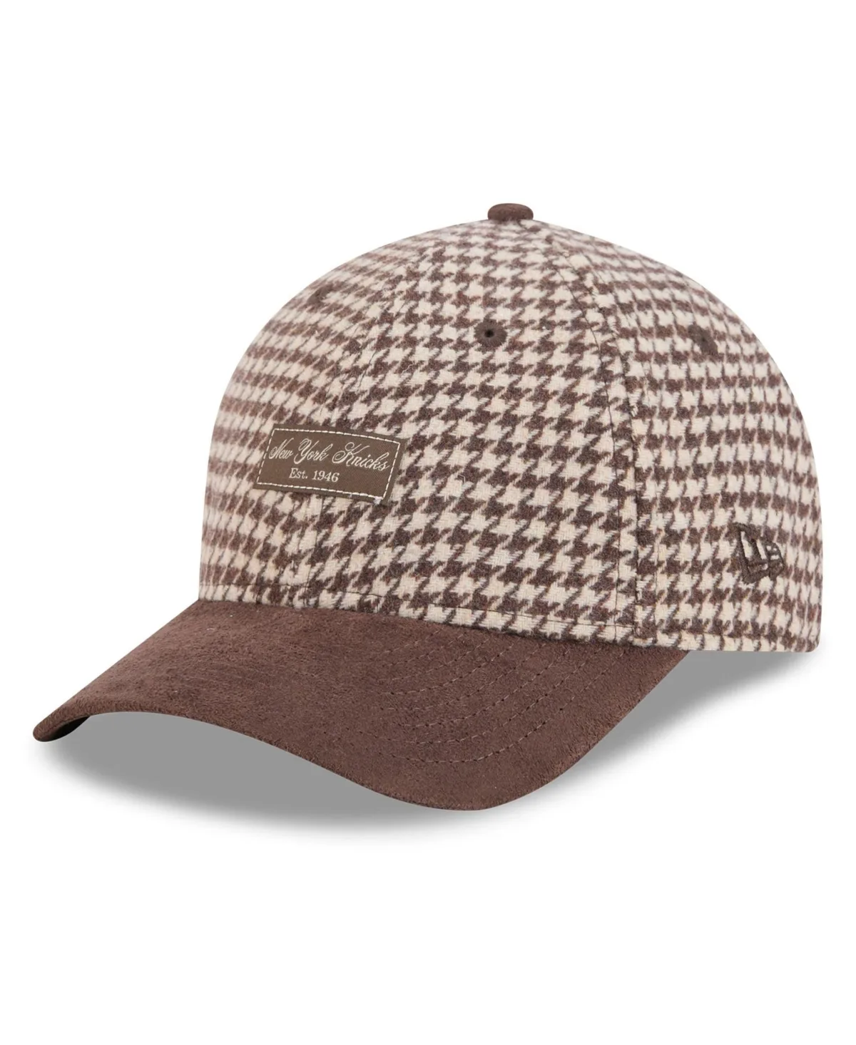New York Knicks Faux Wool 9FORTY A-Frame M-Crown Adjustable Hat by New Era