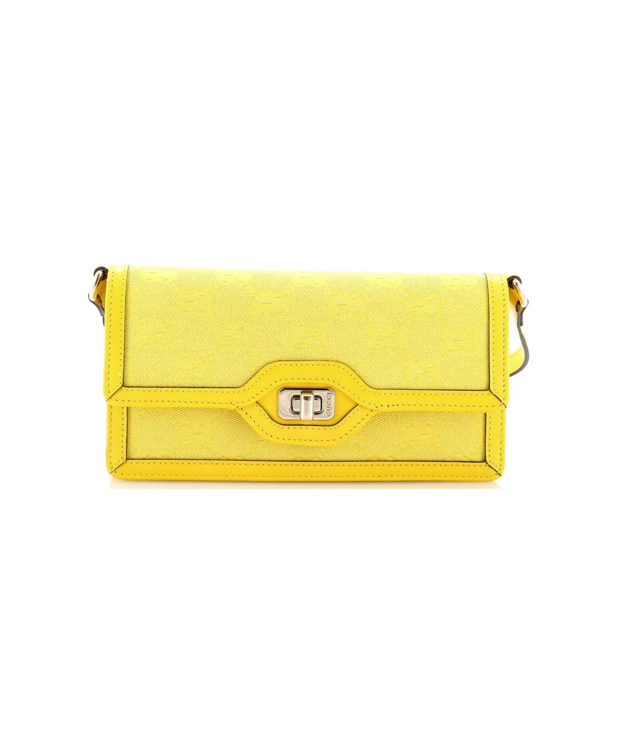 Pre-Owned Gucci Mini Luce Shoulder Bag GG Canvas by Gucci