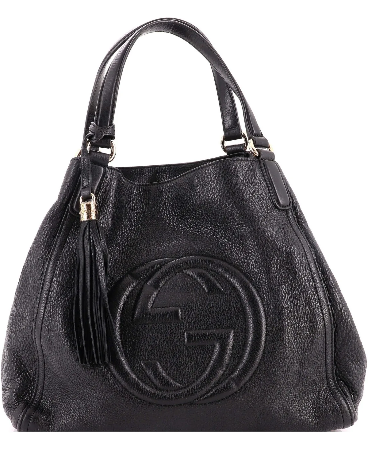 Pre-Owned Gucci Medium Soho Shoulder Bag Leather by Gucci
