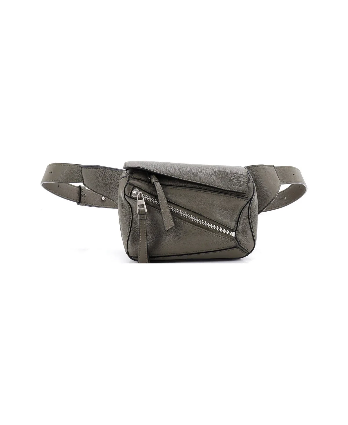 Pre-Owned Loewe Mini Puzzle Bumbag Leather by LOEWE