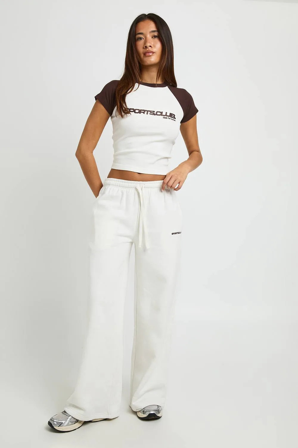 Sports Club T-Shirt & Jogger Tracksuit by boohoo