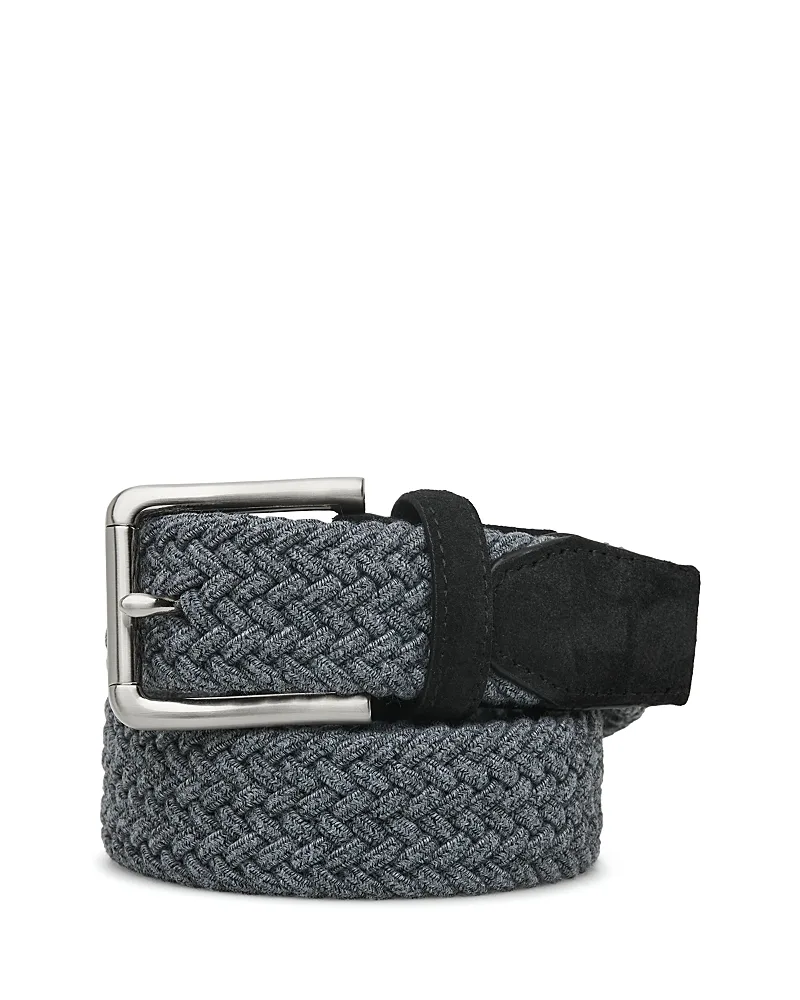 Wooley Roller Reversible Braided Belt