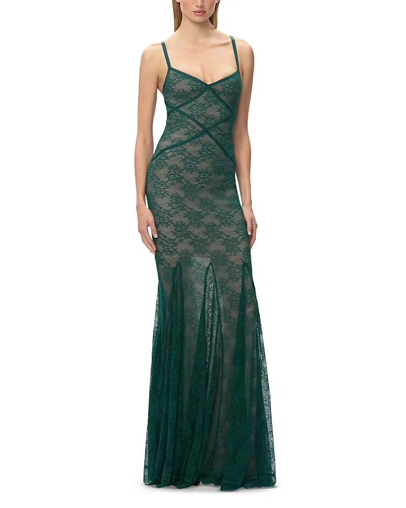 The Jasmine Lace Gown by Herve Leger