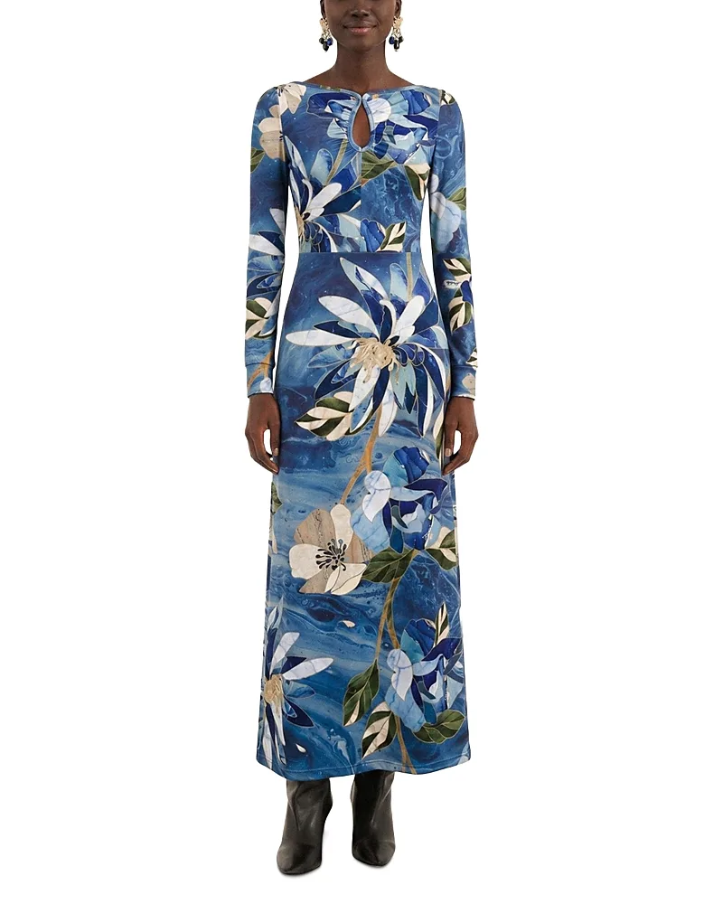 Dura Long Sleeve Maxi Dress by FARM Rio