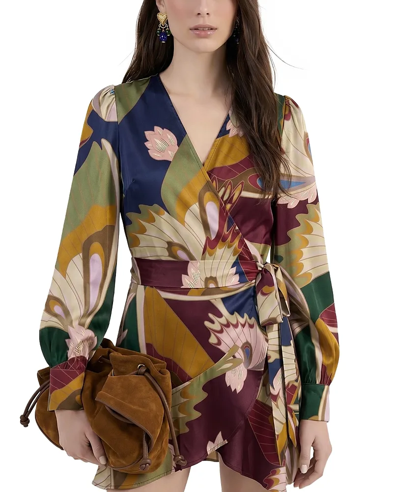 Wrap Mini Dress by FARM Rio