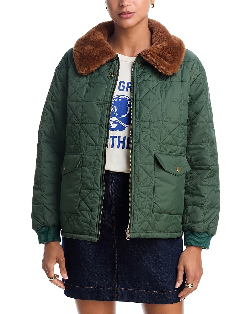 The Reversible Logger Puffer Jacket by The Great