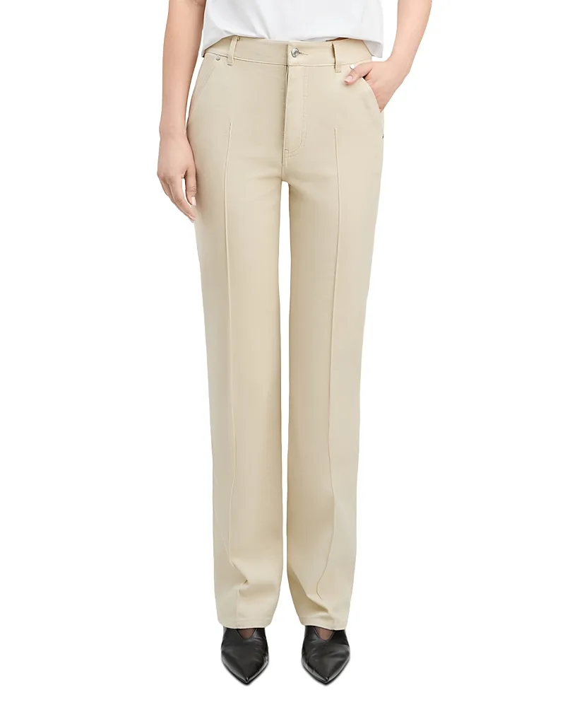 Gloria Cotton Twill Slim Straight Jeans by Derek Lam