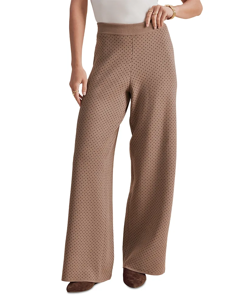 Libby Printed Sweater Pants by Splendid